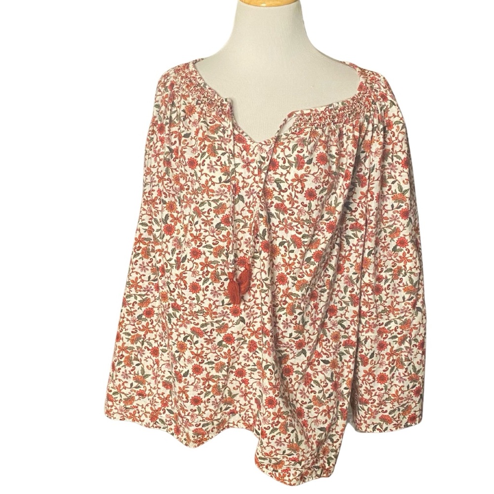 Old Navy 3/4 sleeve boho style shirt - size 3x